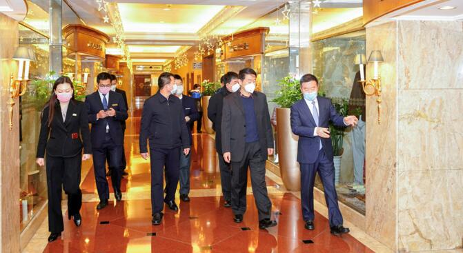 集团党委书记、董事长任丁一行 赴锦江宾馆督导检查疫情防控工作